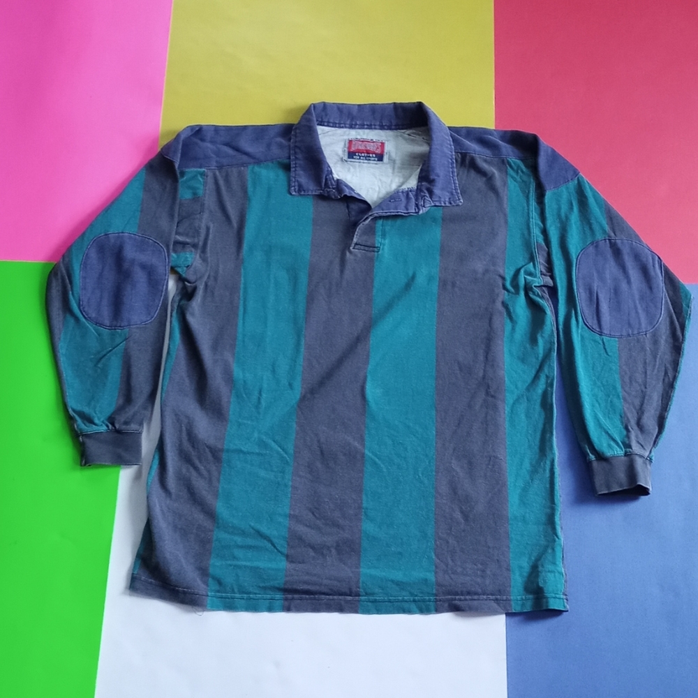 Vintage Athletiques Essential Colour Striped Polo